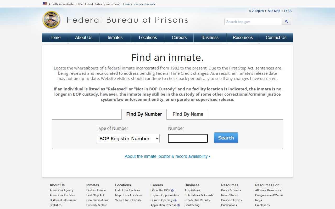 Renville County probate records BOP inmate locator